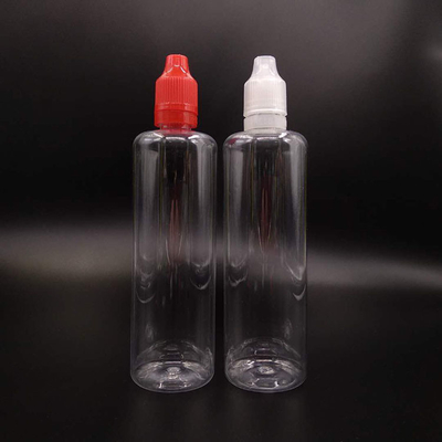Botol Cairan E transparan Tipe Bulat untuk Cairan E