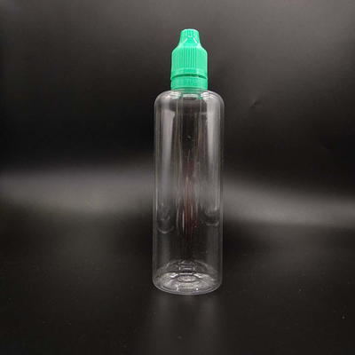 Botol Cairan E transparan Tipe Bulat untuk Cairan E