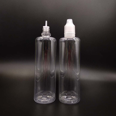Botol Cairan E transparan Tipe Bulat untuk Cairan E