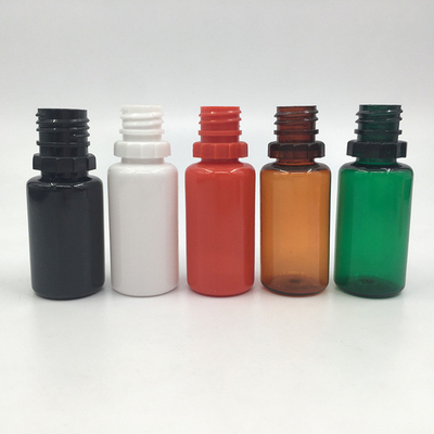 10-100ml PET E Liquid Container Dengan Tutup Childproof Untuk Penyimpanan Dan Pencetakan