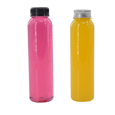 Botol Teh Gelembung Plastik 350ml dengan Sekrup di Tutup