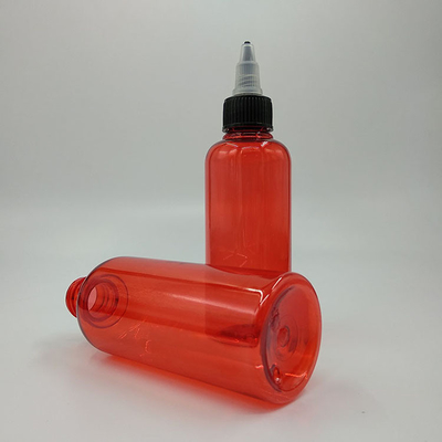 Panel Label Disesuaikan Plastik Screw Top Container 15ml 30ml 50ml 70ml 80ml 100ml Untuk Kemasan Kosmetik