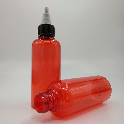 Panel Label Disesuaikan Plastik Screw Top Container 15ml 30ml 50ml 70ml 80ml 100ml Untuk Kemasan Kosmetik