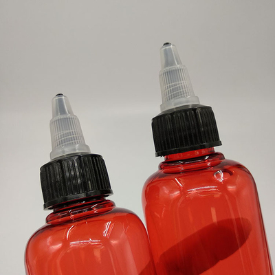 Panel Label Disesuaikan Plastik Screw Top Container 15ml 30ml 50ml 70ml 80ml 100ml Untuk Kemasan Kosmetik