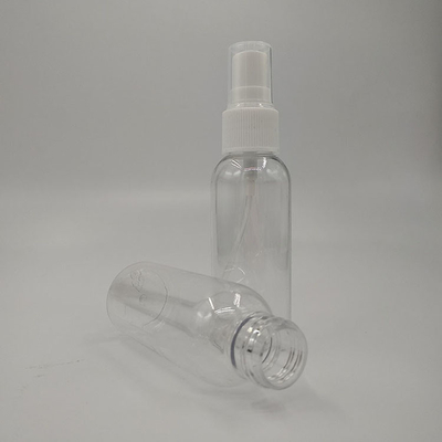 Botol Semprot Plastik PET Bulat 10ml 15ml 30ml 50ml 60m 70ml 100ml 200ml 500ml Kapasitas