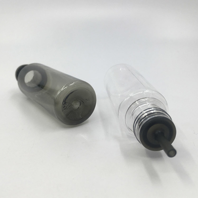 Botol Cairan E Transparan dengan Logo Khusus Kapasitas 10ml 15ml 30ml 60ml 80ml 100ml