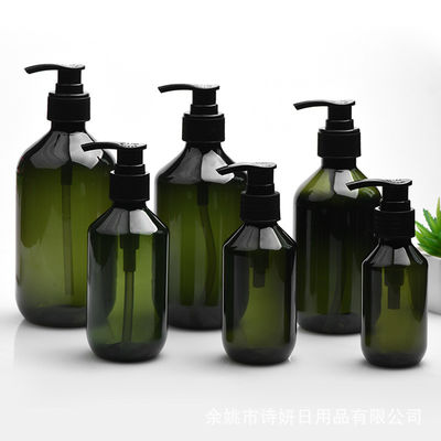 Screw Cap PET Pump Bottle Recyclable Plastic Type PET Suitable for Hand Sanitizer Lotion and Cosmetic Liquid Packaging