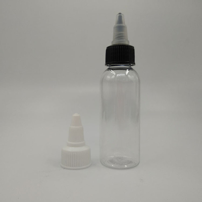 Kontainer atas sekrup plastik 50ml untuk pencetakan khusus