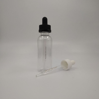 Botol Dropper 30ml Kontainer Plastik Reservoir dengan Permukaan Lurus