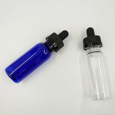 Botol 10ml Kap Tip Dropper Dispenser Transparan Hitam Disesuaikan