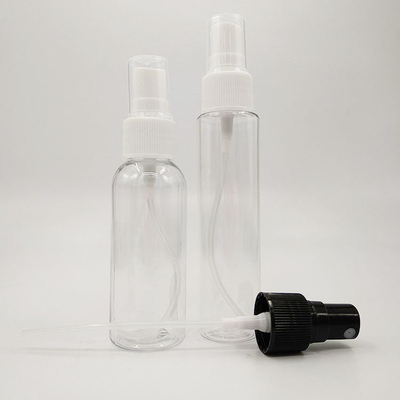 Botol Semprot Plastik PET Transparan Untuk Permukaan Lurus Kapasitas 10ml 15ml 30ml 50ml 60m 70ml 100ml 200ml 500ml