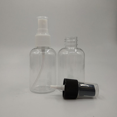 Botol Semprot Plastik PET Transparan Untuk Permukaan Lurus Kapasitas 10ml 15ml 30ml 50ml 60m 70ml 100ml 200ml 500ml