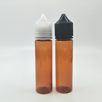Custom Printing Color E Liquid Bottle untuk Bisnis E-Liquid Transparan