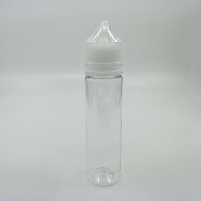 Custom Printing Color E Liquid Bottle untuk Bisnis E-Liquid Transparan