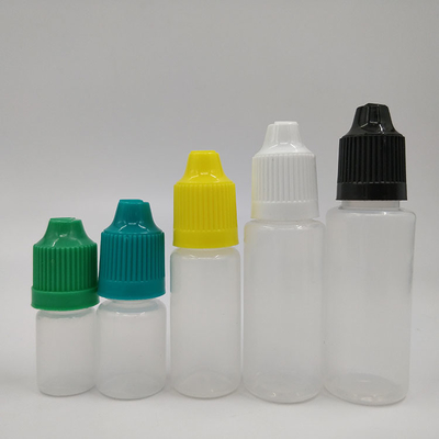 Custom Childproof Bottle PET E Liquid Bottle Dengan Logo Ditcetak