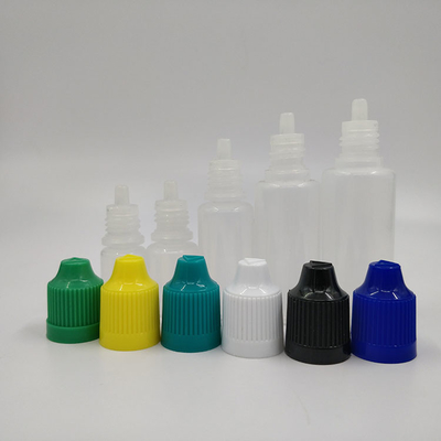 Custom Childproof Bottle PET E Liquid Bottle Dengan Logo Ditcetak