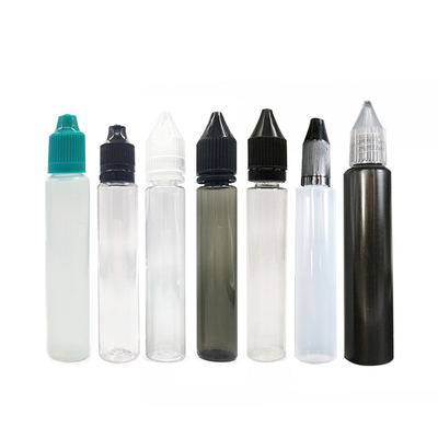 18mm Ukuran leher E Botol Cairan Dalam 10ml Kapasitas Untuk E Cairan