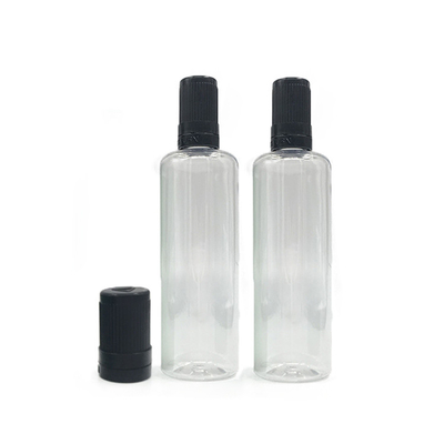 Botol Cairan Bulat E Dengan Pencetakan Layar Kemasan Jus Vape Profesional yang awet