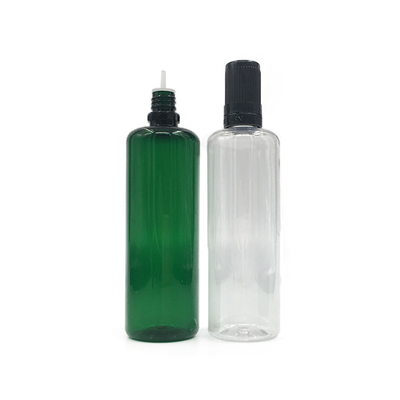 Botol Cairan Bulat E Dengan Pencetakan Layar Kemasan Jus Vape Profesional yang awet