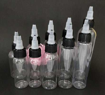 Botol Bulat Serbaguna untuk Cairan 10ml 15ml 30ml 60ml 80ml 100ml Kapasitas