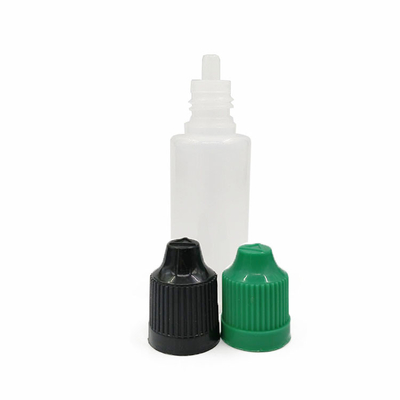 Botol Cairan 18mm Ukuran leher E dengan warna cetak kustomisasi dan jenis penyegelan tutup sekrup