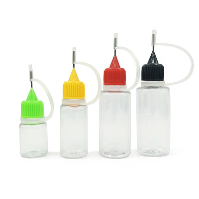 Logo yang disesuaikan Childproof E Liquid Bottle 18mm Neck Size untuk produk yang dipersonalisasi