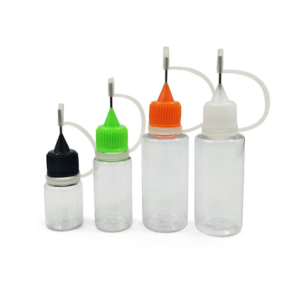 Logo yang disesuaikan Childproof E Liquid Bottle 18mm Neck Size untuk produk yang dipersonalisasi