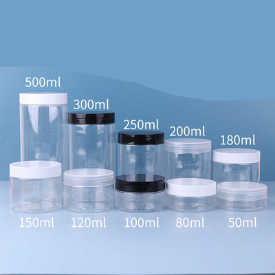 Botol rempah-rempah plastik dengan segel dan kapasitas yang dapat disesuaikan dari 2oz-8oz Double Wall