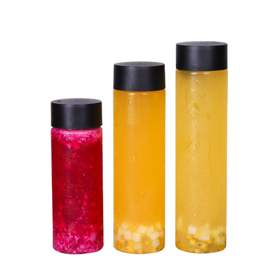 Botol Teh Susu Desain Modern Dengan Bahan Jelas Dan Sekrup di Tutup