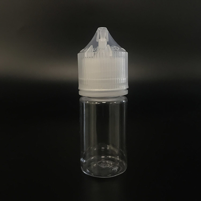 E Botol Cairan untuk E-Liquid Transparan Screen Printing 30ml 1000ml