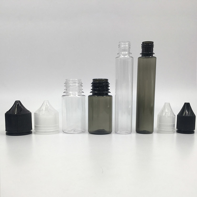 Botol Dropper yang Bisa Ditekuk dengan Desain Transparan dan Screen Printing