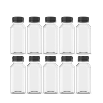 Botol jus dalam warna khusus dengan bahan biodegradable dan berbagai kapasitas 120ml 250ml 350ml 500ml