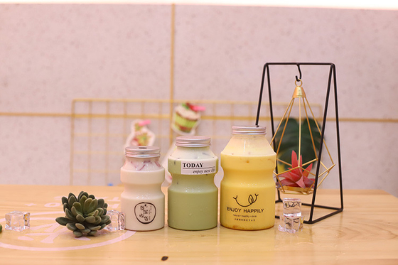 Isolasi Botol Teh Susu Berukuran Sedeng dengan 120ml 250ml 350ml 500ml 1000ml Kapasitas