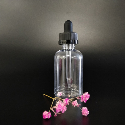 Sesuaikan Botol Dropper Plastik 10ml 15ml 20ml 30ml 40ml 50ml 60ml 70ml 100ml 120ml Screw Cap Transparan