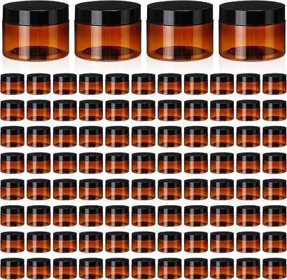 Logo Customized Plastic Beauty Jar untuk Kebutuhan Kemasan dan Merek Kecantikan yang Disesuaikan