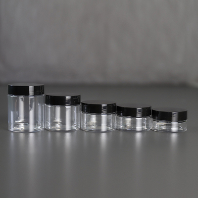 Percetakan Disesuaikan Botol Kosmetik Plastik 10ml 15ml 30ml 60ml 80ml 100ml 120ml 150ml Transparan Untuk Kemasan Kosmetik