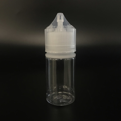 Botol Cairan PET Bulat E 10ml Transparan Untuk Vaping