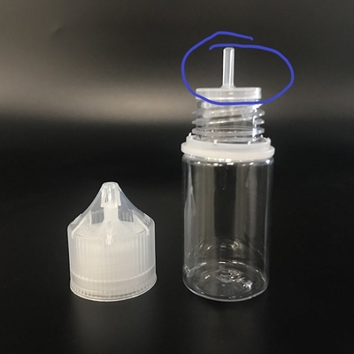 Botol Cairan PET Bulat E 10ml Transparan Untuk Vaping