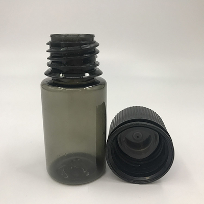 Botol Cairan PET Bulat E 10ml Transparan Untuk Vaping
