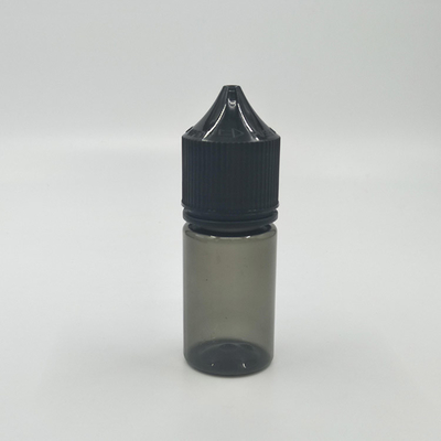 Botol Cairan PET Bulat E 10ml Transparan Untuk Vaping