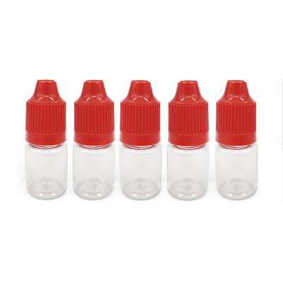 Botol cair 18mm ukuran leher E dengan tutup sekrup PET tahan bahan kimia