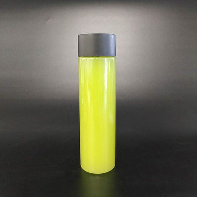Label Kustom Plastik bening Cangkir Minuman Cangkir PET Botol Minuman Minuman Dingin dengan Pengiriman Cepat
