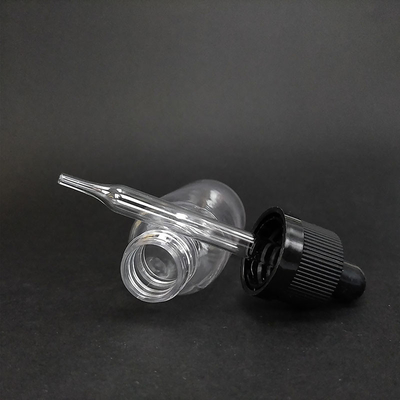 10ml 15ml 20ml 30ml 40ml 50ml 60ml 70ml 100ml 120ml Plastic Reservoir Container dengan Screw Cap