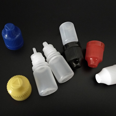 Botol Dropper Plastik Kaca Transparan Hitam Disesuaikan dengan Permukaan Lancar dan Disesuaikan