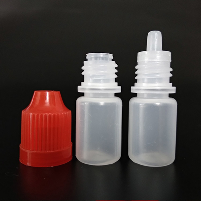 Botol Dropper Plastik Kaca Transparan Hitam Disesuaikan dengan Permukaan Lancar dan Disesuaikan