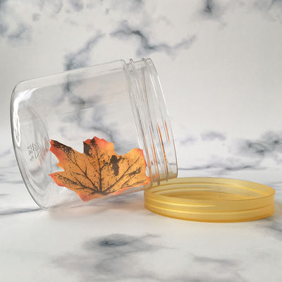 85 Kontainer Botol Plastik Diameter dengan Perpaduan Transparan Printing Custom
