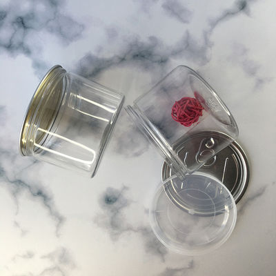 Kompetitif Pet Can Plastik Jar Mudah Open End Tutup Pop Can Food Grade sekali pakai dengan disesuaikan