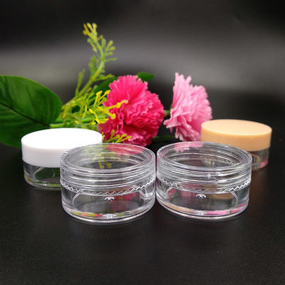 Plastik Jar Set Plastik Cosmetic Jar Dengan Tutup 100 Diameter