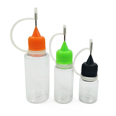 Botol Cairan PET E 10 ml Dengan Penanganan Permukaan Pencetakan Layar