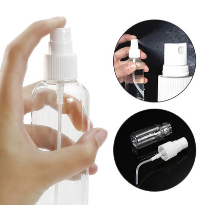 Botol semprot plastik PET bulat transparan serbaguna untuk semua kebutuhan penyemprotan
